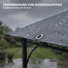 Outsunny Pavillon 3,2x3,2 m Stabil Winterfest Produktbild-Vorschau 8