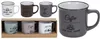 Excellent Houseware Kaffeebecher Cosy - 3er-Set - weis / Produktbild-Vorschau 5