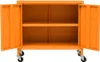 vidaXL Armadio arancione 60x35x56 cm in acciaio Anteprima dell’immagine prodotto 6