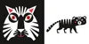 Tiere schwarz-weiß-rot (Baby Montessori) Produktbild-Vorschau 8