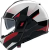 Kask Nolan N120-1 Ciclone z klapką, czarny/biały/czerwony, Podgląd zdjęcia produktu 6