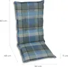 GO-DE Textil, Sesselauflage Mittellehner, 4er Set, Farbe: Produktbild-Vorschau 2