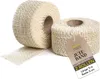 Creative Deco Weiße Juteband | Set aus zwei Rollen 5 cm x 5 Produktbild-Vorschau 1