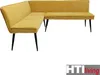 Eckbank 154 x 195 cm Mesilla Gelb kurzer Schenkel links Produktbild-Vorschau 3