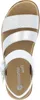 Remonte D0Q55 90 Sandalo donna con zeppa argento - bianco, Anteprima dell’immagine prodotto 3