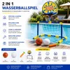 Gioco acquatico 2 in 1 con canestro da basket e porta da Anteprima dell’immagine prodotto 8