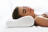 A woman sleeping on an orthopedic pillow. Produktbild-Vorschau
