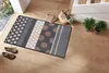 Salonloewe GLAMOUR DOTS GRAU Fußmatte Wohnmatte 75 x 120 cm Produktbild-Vorschau 2