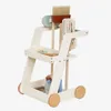 Holz Reinigungswagen Kinder Putzwagen mit Zubehör ab 3 Produktbild-Vorschau 5