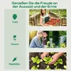 Outsunny Gewächshaus, Treibhaus mit Rolltür, Tomatenhaus Produktbild-Vorschau 7