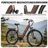 E-Bike Cityrad 28Zoll, 140km, 75Nm Mittelmotor, Produktbild-Vorschau 9