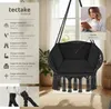 Fauteuil suspendu GRAZIA - noir Voir les images du produit 2