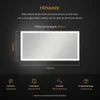 Lustro łazienkowe EMKE LED 120 x 60 cm z oświetleniem i Podgląd zdjęcia produktu 5