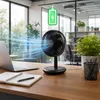 Climative Tischventilator sehr leise - 7-Flügel USB Produktbild-Vorschau 8
