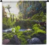 MuchoWow® Wandteppich Wandbehang Tropischer Wasserfall Produktbild-Vorschau 1