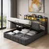UnboxG Polsterbett 160x200cm mit Stauraum, Liftfunktion, Produktbild-Vorschau 9