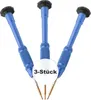 3x Tri Point Profi Schraubenzieher iPhone 15 14 13 12 11 X Produktbild-Vorschau 1