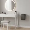 Relaxdays Kozmetický odpadkový kôš na montáž na stenu, 3 Náhľad obrázku produktu 3