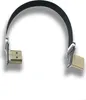 SYSTEM-S Cavo HDMI 15 cm da spina a spina FPC cavo piatto Anteprima dell’immagine prodotto 1