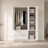 Drehtürenschrank SOLO 4D2S, Schlafzimmer, Kleiderschrank Produktbild-Vorschau 2