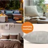 Lot de 4 coussins décoratifs pour canapé, 40 x 40 cm, Voir les images du produit 10