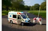 RC Ziekenwagen mit Fernbedienung, Musik und LED-Licht, 35 Produktbild-Vorschau 4