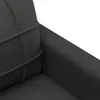 vidaXL 2-Sitzer-Sofa Schwarz 140 cm Stoff Produktbild-Vorschau 6