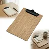 Clipboard Holzunterlage A5 EICHE mit SCHWARZEM Clip für Produktbild-Vorschau 1