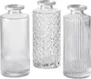 Vasen Set Adore 3-tlg. - transparent & silber Produktbild-Vorschau 1