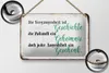 Blechschild Spruch 18x12cm Vergangenheit Zukunft Augenblick Produktbild-Vorschau 2