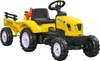 HOMCOM Porteur tracteur enfants avec remorque, râteau et Voir les images du produit 1
