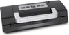 A black and silver vacuum sealer is shown from a diagonal front-facing angle against a white background. Podgląd zdjęcia produktu