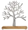 Gilde Standrelief, Lebensbaum, Aluminium, Mangoholz, Produktbild-Vorschau 1