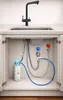 Ari 3-Wege-Küchenarmatur Solid Spring, Chrom, Ausziehbare Produktbild-Vorschau 5