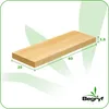 BEGRYF Wandregal 2er Set Bambusoptik 80 cm Schweberegal Produktbild-Vorschau 3
