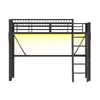 Merax Etagenbett Hochbett 90x200 cm, Metall Kinderhochbett Produktbild-Vorschau 5