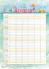 Calendrier familial Cartoon 2026 - Calendrier familial A3 Voir les images du produit 5
