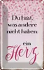 vianmo Blechschild 18x12 cm hast was andere nicht haben Produktbild-Vorschau 1