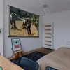 Duronic BPS70 Leinwand | 4:3 Hängeleinwand 70" Zoll 142 x Produktbild-Vorschau 2