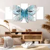 Bild auf Leinwand - Leinwandbild - Illustration Gesicht Produktbild-Vorschau 7