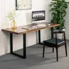 2er Set Tischgestell 60x72 cm Tischbeine Tischkufen schwarz Produktbild-Vorschau 3