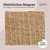 Lycce Wäschekorb mit Deckel Nischenwäschekorb Seegras Produktbild-Vorschau 12
