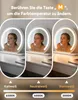 ZMH LED Schminkspiegel mit Beleuchtung Spiegel 40×35CM Produktbild-Vorschau 2