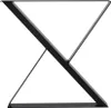 2 x Tischgestell Tischkufen Tischuntergestell Tischbeine X Produktbild-Vorschau 1