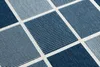 Teppich SPRING 20426994 Quadrate, Rahmen geschlungen - blau Produktbild-Vorschau 5