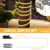 VA-Cerulean 10m LED Lichtschlauch 100 LEDs Warmweiß, 8 Modi Produktbild-Vorschau 2