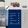 MuchoWow® Koffer Handgepäck Trolley Rollkoffer Kleine Produktbild-Vorschau 6