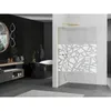 Mexen Kioto L Duschwand Walk-in 110 x 200 cm, weißes Produktbild-Vorschau 2