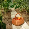 Creative Home Cestino Vimini con Manico | Cesto Funghi Anteprima dell’immagine prodotto 3