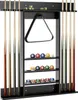 GOPLUS Billardständer, Pool Queue Halter Kiefernholz, Produktbild-Vorschau 1